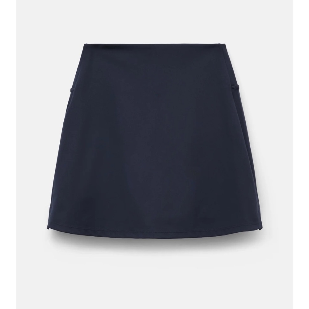 Girlfriend Collective Navy Tennis Skirt